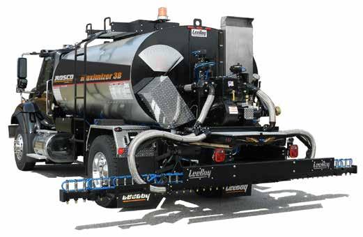 Enviro-Flush Clean Out System Spraybar Extension Options up to 24 feet Straight-Line Start and Stop Accurate Application from Start to