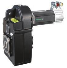 hollow output shaft Cb: geared helical servo motor with inline output Mb: cost effective worm geared servo