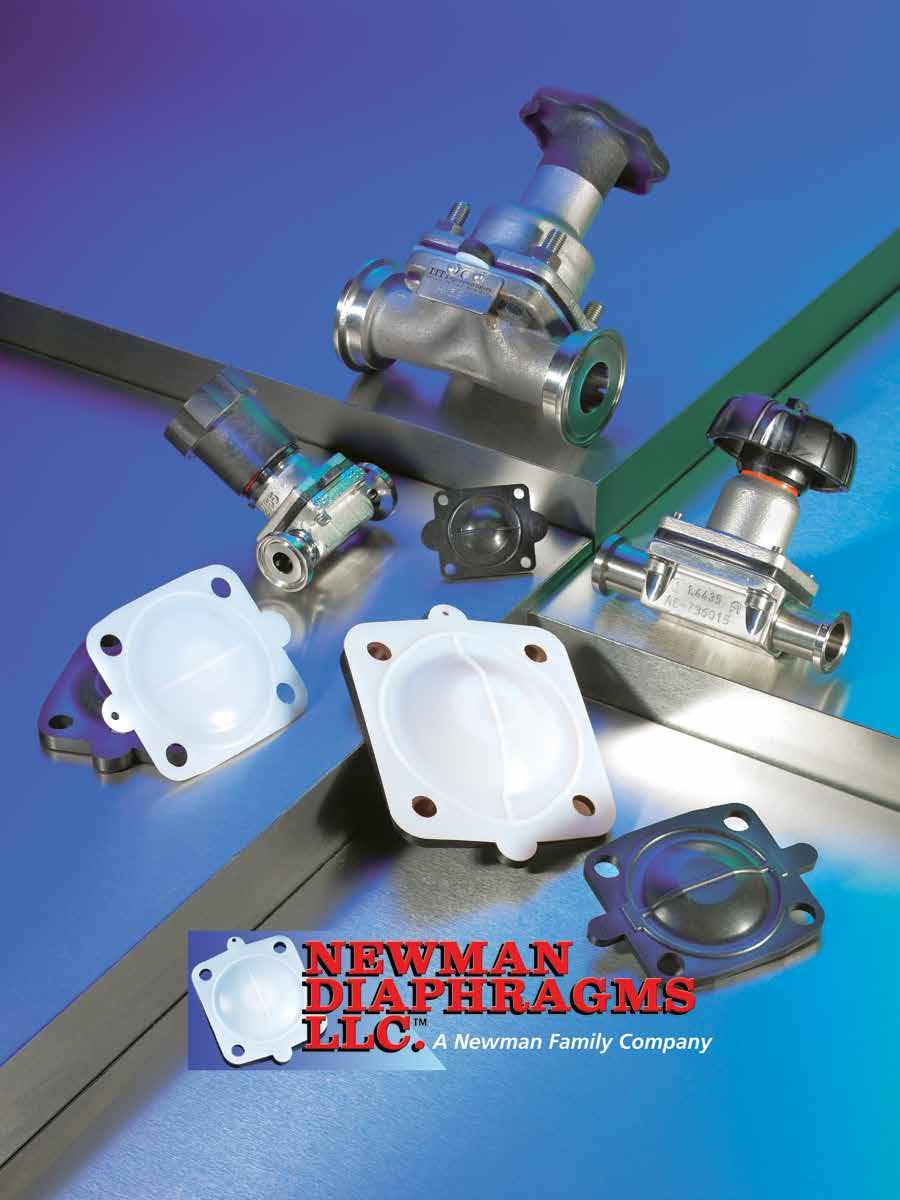 NEWMAN NEWFLO Replacement Diaphragms for ITT, Saunders and