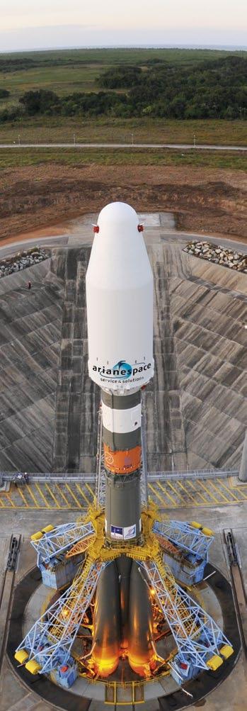 A SECOND LAUNCH FOR THE O3b CONSTELLATION Arianespace s eighth Soyuz launch from the Guiana Space Center will be the second launch for O3b Networks, following the successful launch of the first four
