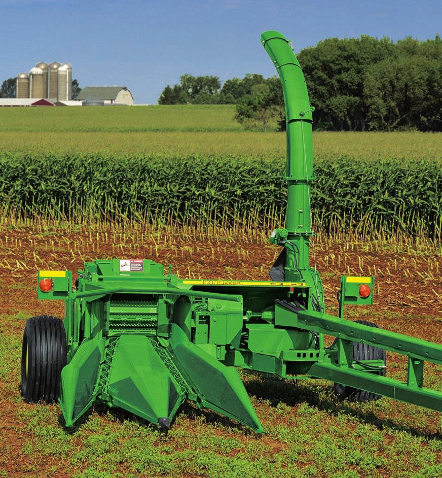 9 UPTIME PULL-TYPE FORAGE HARVESTER $245 SAVE $100 PTO Shaft Alignment Main Gearcase Controls Wagon Disconnect