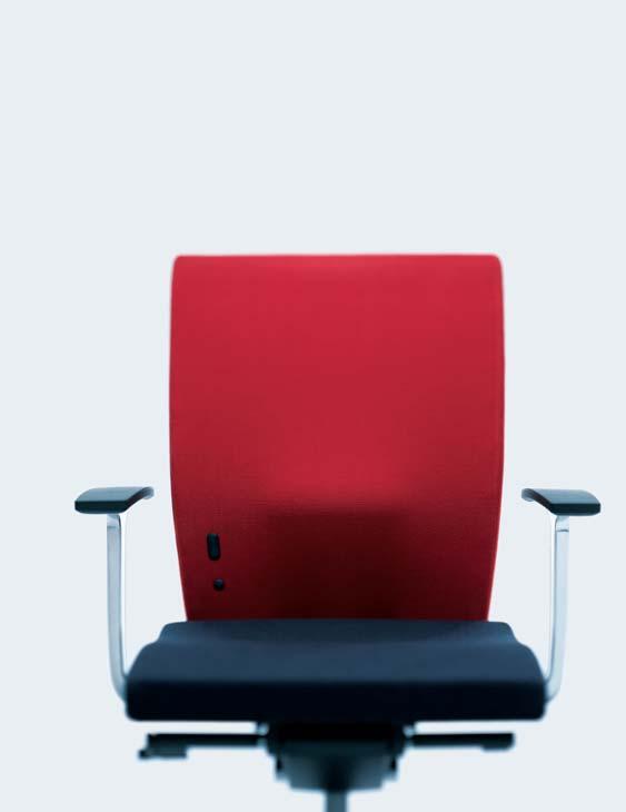 Basic armrests with polypropylene, Softtouch or leather covers.