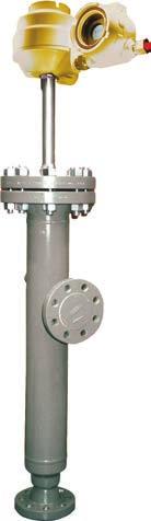February 2015 Overview of the The Level Transmitter is one of the most advanced displacer based devices on the market, coupling the time proven buoyancy principle with state of the art electronics in