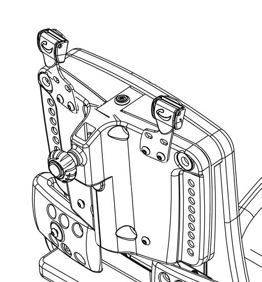 elt guidance: uide the beltstraps through the prepared slots (C) in the seat.