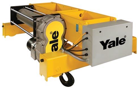 1877 Yale designs the first spur geared hand chain hoist incorporating the Weston screw-and-disc type load brake. The design principle is used today for almost all hand chain hoists.