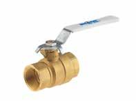 LEAD-FREE* VALVES FOR POTABLE WATER SERVICE UPBA-100TIH UPBA-150H 2-PIECE LEAD-FREE BRONZE BALL VALVES Standard Port UPBA-100 / UPBA-100S * 600 WOG, MSS SP-110, Threaded, UPBA-100S with Stainless