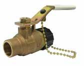 Steel Ball and Stem UPBA-400 P2 XH UPBA-475B continued 2-PIECE LEAD-FREE BRONZE BALL VALVES UPBA-400 P2 / UPBA-400S P2 * Press X Press, UPBA-400S P2 with Stainless Steel Ball and Stem 2-PIECE