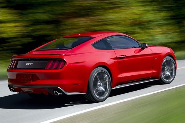the ninth-generation Mustang more