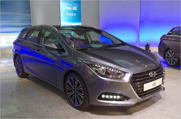 Hyundai has revealed a mid-life makeover for its i40 saloon and estate range