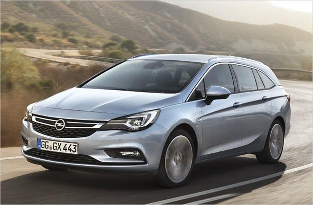 Start page Opel Astra Stationwagon Model 2016