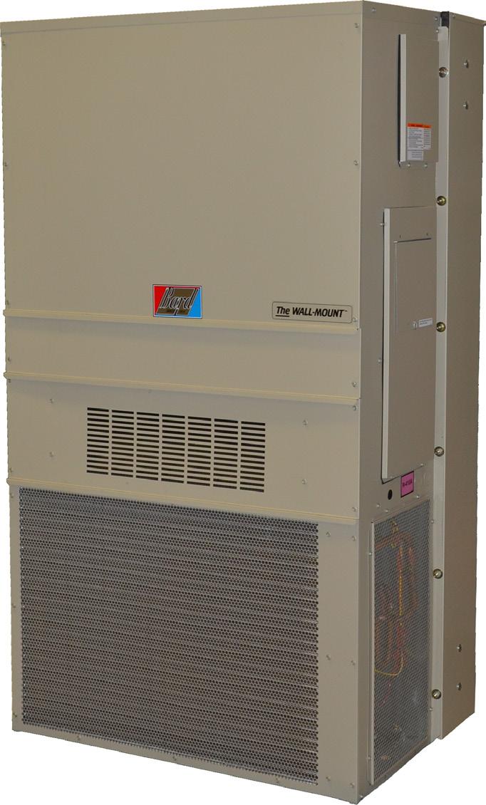 THE WALL-MOUNT STEP CAPACITY HEAT PUMPS Integrated Part Load Value (IPLV) Efficiency Up To 5.0 BTU/WATT Green Refrigerant R-4A Models: C24H to C0H Up to.