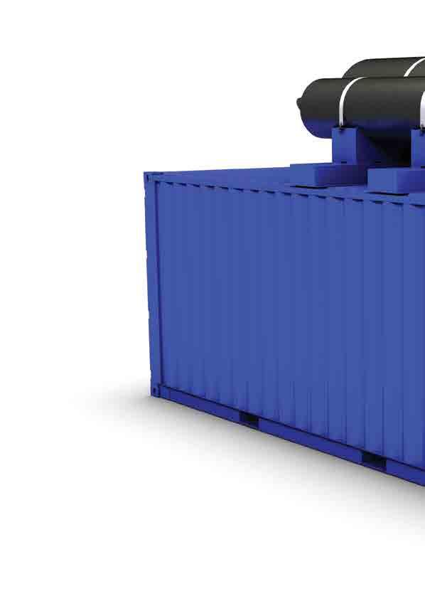 Wellands full range of ISO container options allows the end user to determine their product requirments.