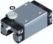 Rexroth Ball Rail Systems Accessories for Standard Runner Blocks Mounting lubrication adapter A lubrication adapter is required for high runner blocks if lubrication is to be carried out from the