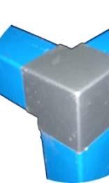 STANDARD FEATURES Casing Flat form Unit casing is built on a skeleton frame ezone, either aluminumm or galvanized steel profiles stiff joints assembled by insertion of either nylon or pieces of