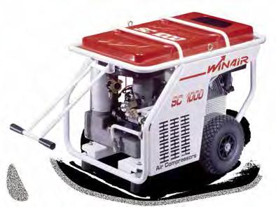 A compact range: Saves space and weight Manageable and transportable The answer to transportation problems and theft on construction sites n SC 1000 HDM/HDE 13 HP - 1000 lt.