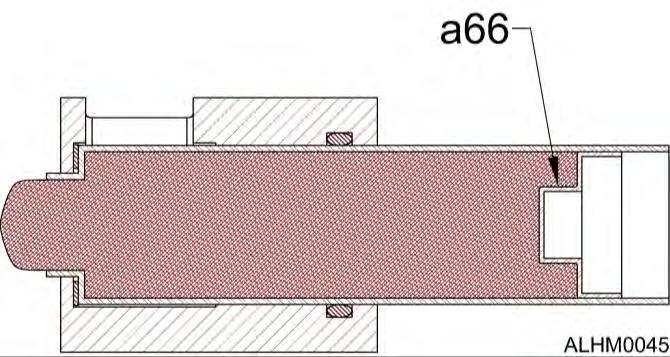 GENERAL DESCRIPTION The hydraulic motor (a58) drives a worm shaft (a55), which turns a gear/eccentric unit (a26).