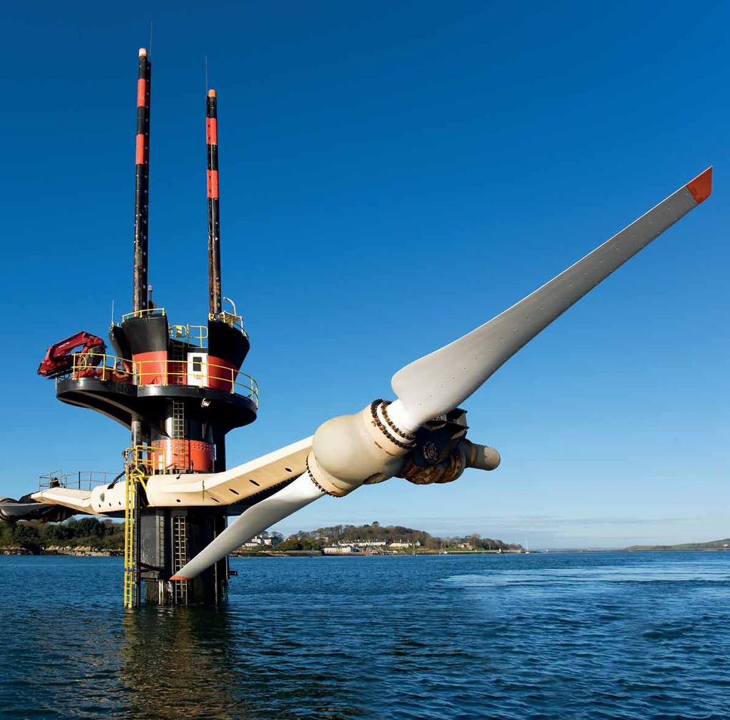 The SeaGen Advantage The generation of electricity from tidal flows requires robust, proven, available, and cost effective technology.