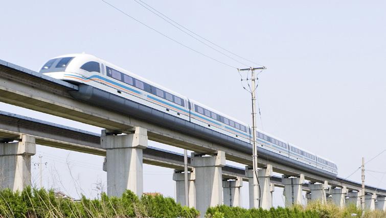 Maglev trains are the fastest train of any type.