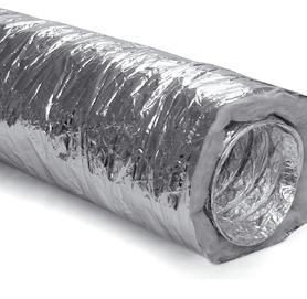 SONOLIGHT PE AD-L ALSDL-PE-L d 1 Flexible duct, noise and heat insulated, with additionally perforated ALUDUCT insert.