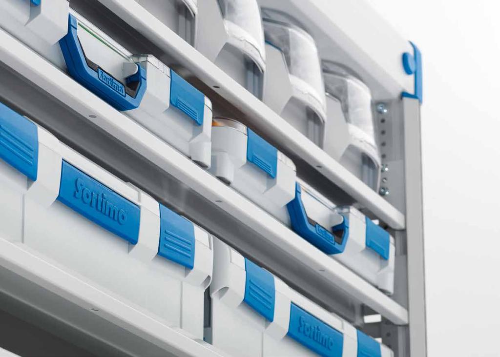 Today, the Sortimo van racking solution range is made up of more than 3,000 individual items.