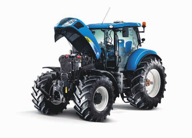 4 5 Engine UP TO 20% LESS WEIGHT PER HORSEPOWER A modern tractor has to be versatile. The traditional powerful but heavy tractor is compromised in a number of applications.