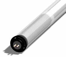 An efficient economical solution where fluorescent lamp breakage would be hazardous to personnel, product, equipment or animals.