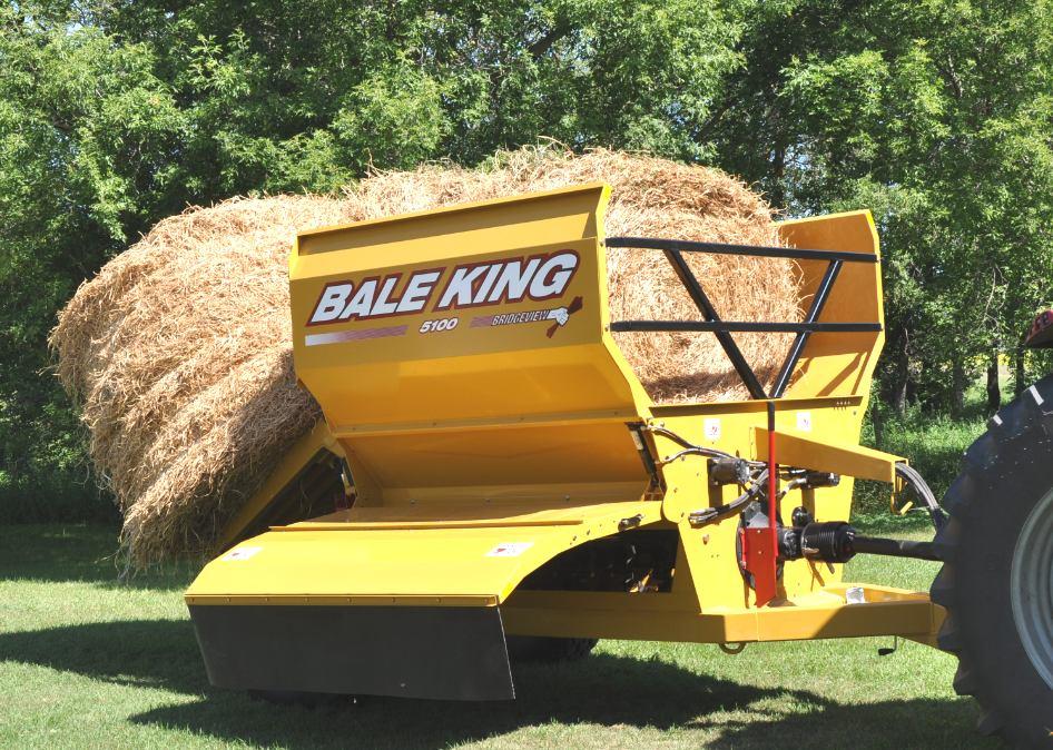 BALE KING 5100/5100TR Bale Processor Op