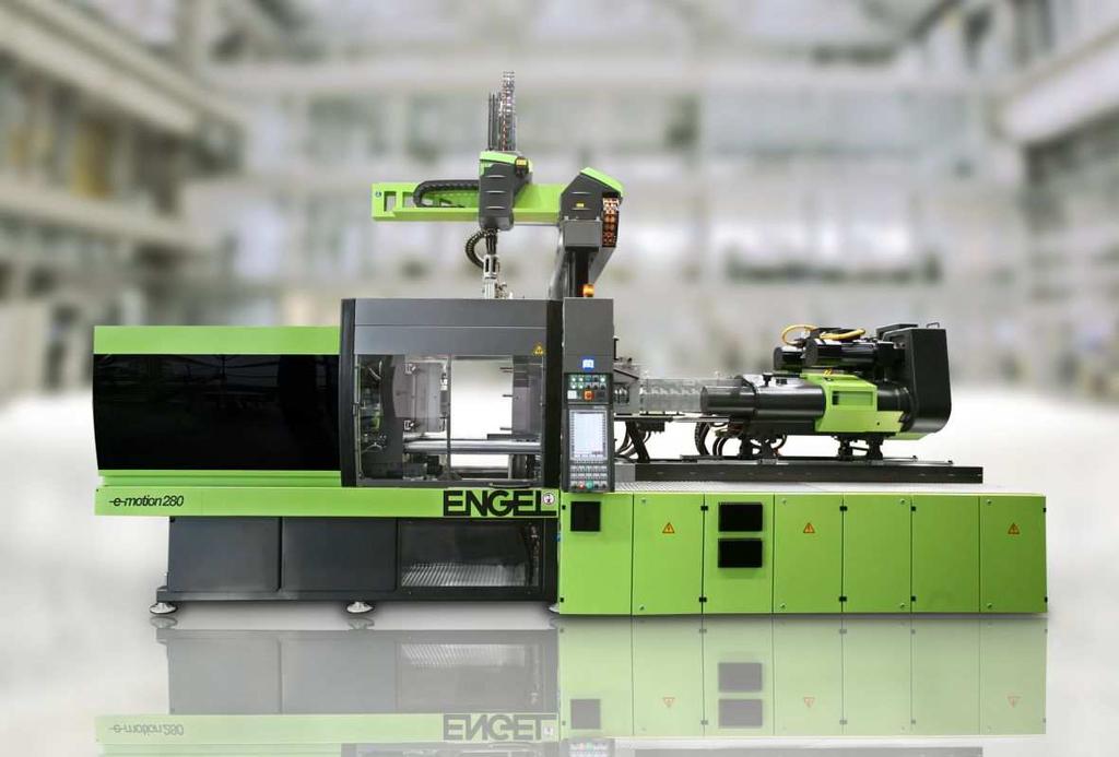 terms of the injection moulding machine's precision.