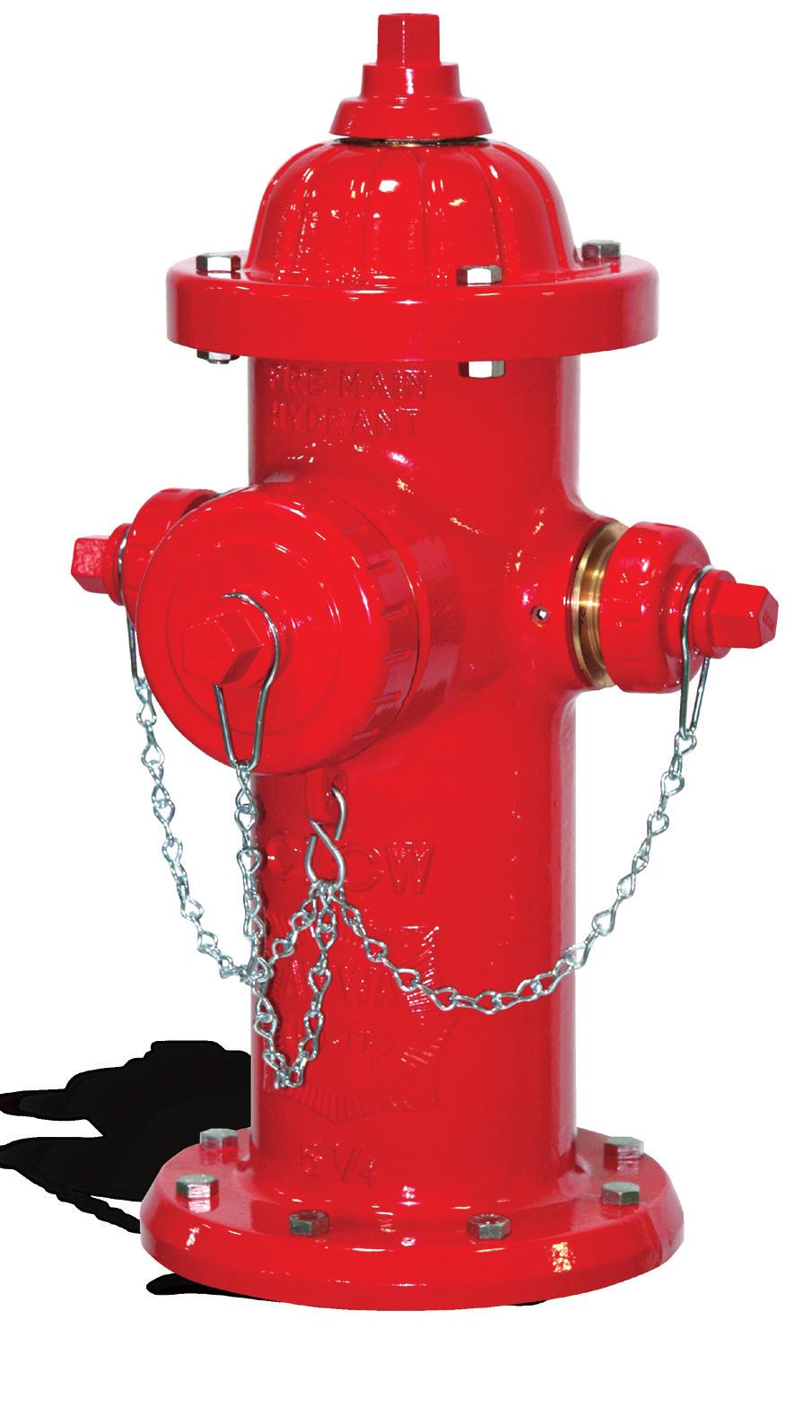 MEDALLION HYDRANT FIRE PROTECTION The Clow Medallion hydrant was designed and built to provide unsurpassed fire protection.
