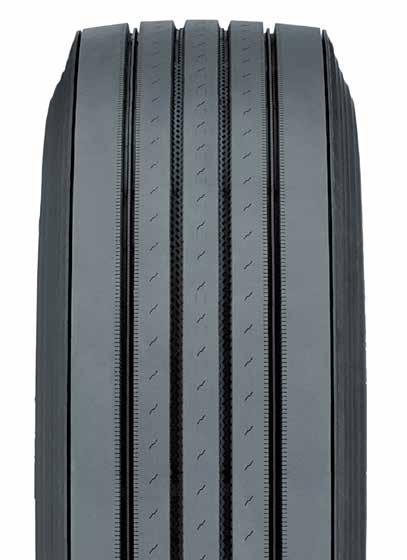 M137 EXTREME LONG HAUL STEER TIRE The M137 is a steer tire designed for operations running 15,000 to 20,000 miles per month, where steer tires are typically pulled prematurely due to irregular wear.