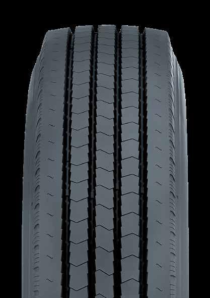 M170 REGIONAL AND URBAN STEER TIRE The M170 steer tire is designed for demanding regional and urban operations, where tread wear is the primary reason for tire removal.