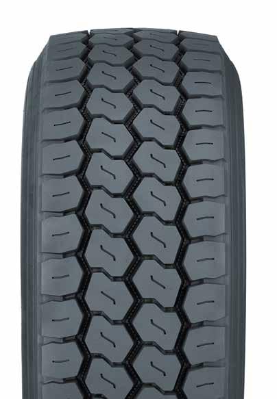 ON/OFF-ROAD TIRE M320 WB The M320 WB is an even-wearing, wide base on/off-road tire built for multiple applications in the most demanding high-traction, high-torque environments.