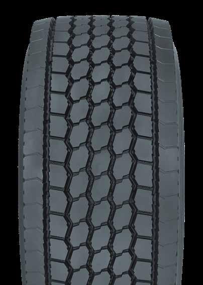 M675 LONG HAUL SUPER SINGLE DRIVE TIRE The M675 Nanoenergy is an even-wearing super single drive tire that maximizes fuel efficiency and mileage in long haul applications.
