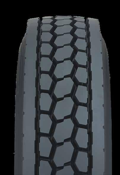 M677 EXTREME LONG TO REGIONAL HAUL DRIVE TIRE The M677 is a SmartWay-verified, four-groove drive tire for regional to extreme long haul operations.