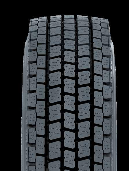 M920 (19.5) REGIONAL AND URBAN DRIVE TIRE The M920 drive tire delivers superb all-season traction and high mileage for local and regional operations.