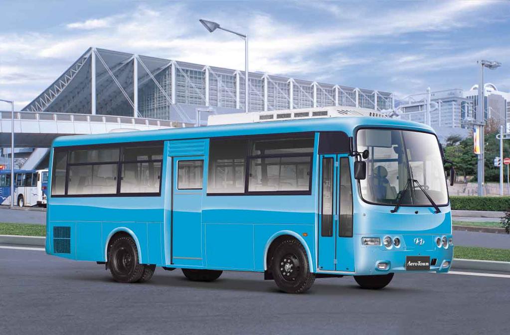 Now, there s a higher standard in mid-size bus styling and comfort : the Aero Town.