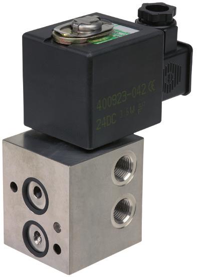 SONOI VVS direct operated NUR /4 N 4 2 /2 Series 7 TURS The valves are certified according to I 6508 unctional Safety data and have SI- capability (TÜV & xida certification) The solenoid valves with
