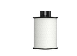 The diesel filter in the ONE range is a seamed type with a steel casing.