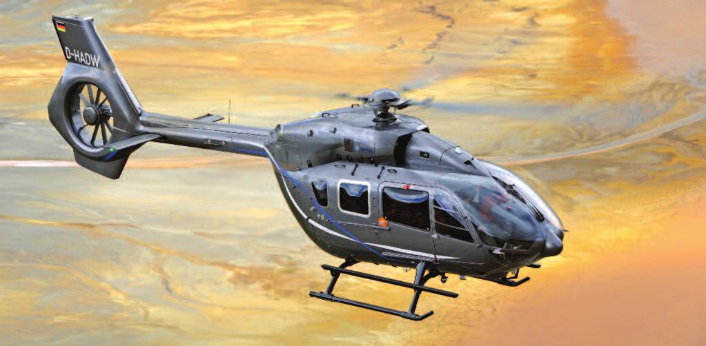 008 H145 Unrivalled performance > NEWLY-DESIGNED ENGINES The H145 is equipped with two modern and powerful Turbomeca Arriel 2E engines, each controlled by a fully redundant dual channel Full