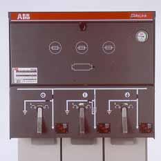 Front Panel Front access and operation Simple operator interface Active mimic panel Switch
