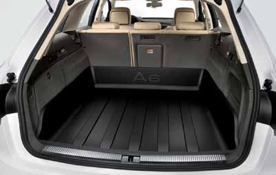 1 2 1 Luggage compartment tray Optimally suited for all items of luggage that often leave marks behind when they are being transported.