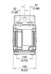 Dimensions RV ATEX Dimensions Pump A B C RV3 520 mm (20.47 ) 127 mm (5 ) 29 mm (1.06 ) RV5 520 mm (20.47 ) 127 mm (5 ) 29 mm (1.06 ) RV8 560 mm (22.05 ) 161 mm (6.34 ) 35 mm (1.38 ) RV12 580 mm (22.