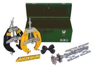 FIT-UP TOOLS Fit Kit 2" 6" contains: 3 2" 6" Ultra Clamp 3 2" 6" Ultra Fit 3 4" 8" Internal Fit-Up Clamp 3 Set of