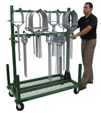 3 Great for job site storage, security cages at trade shows, concessionaires or shop use