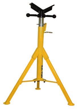 Pipe Jacks Heavy Duty Jacks Heavy Duty Jack Plus STANDS Special features: 3 2,500 lb (1,135 kg)