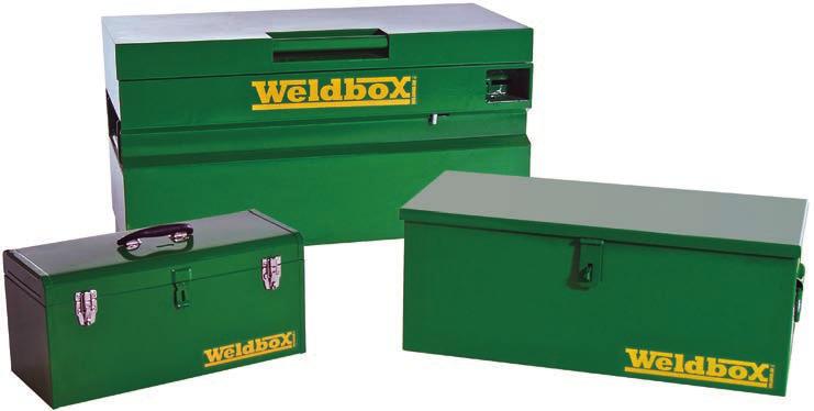 Ideal storage chest for all the welder s needs Weldbox 3617 PN