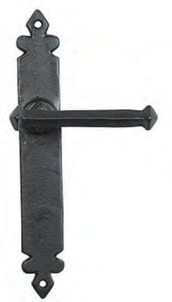 Lever handle sprung Lock, latch or bathroom 240 x 40mm (9 3/8 x 1