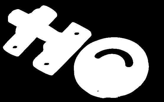 144/145 Casement fastener Hook (145) & mortice (144).