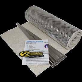 Heatshield Armor is capable of withstanding a continuous 1,800 degrees Fahrenheit with intermittent spikes of 2,200 degrees, and it lasts longer than traditional exhaust wraps.
