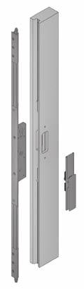 LT2 TwinPoint Lock & DF3 (Aluminum) or DF4 (Stainless Steel) Swing Handles Kit Components For Twinpoint Assembly transmission rod two finishes available on outer housing cover plate lock/gear box